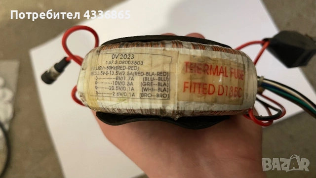 Тороидален трансформатор , снимка 4 - Друга електроника - 53756611