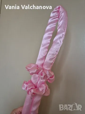 Розов ролер за къдрене, снимка 4 - Аксесоари за коса - 49977486