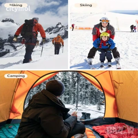 2 в 1 Power Bank и акумулаторна електрическа грейка за ръце с 3 настройки за топлина, плюшена, снимка 6 - Друга електроника - 53470378