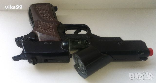 Метален полицейски пистолет GONHER Made in Spain, снимка 7 - Други ценни предмети - 45450024