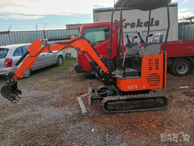 продавам мини багер дизел 20 конски сили 2 т