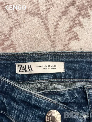 Мъжки дънки ZARA, снимка 2 - Дънки - 49606399