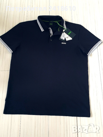 Hugo Boss Paddy Pique Cotton Regular Fit Mens Size 2XL НОВО! ОРИГИНАЛ Мъжка Тениска!