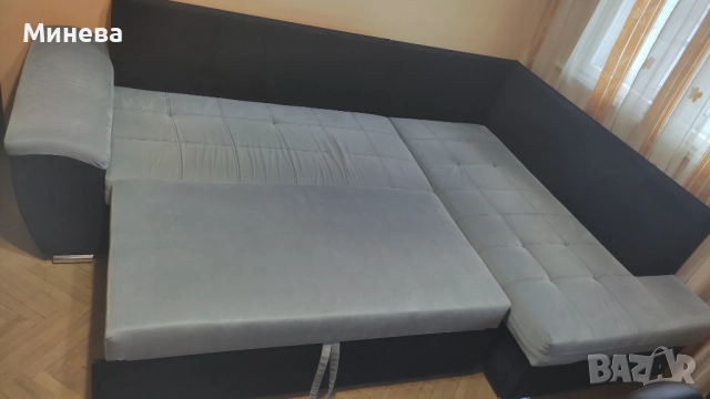 Ъглов диван за хол , снимка 3 - Дивани и мека мебел - 52355639