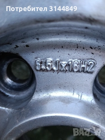 Алуминиеви джанти за Сеат 16", снимка 6 - Гуми и джанти - 54154779