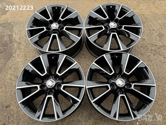 4 броя алуминиеви джанти за Skoda Octavia,Yeti,Karoq 17, снимка 3 - Гуми и джанти - 53381294