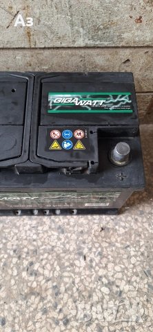 Акумулатор GIGAWATT 12V 74Ah 680A, снимка 3 - Аксесоари и консумативи - 53476168