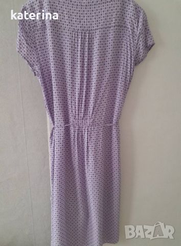Нежна лилава рокля, снимка 3 - Рокли - 46361985
