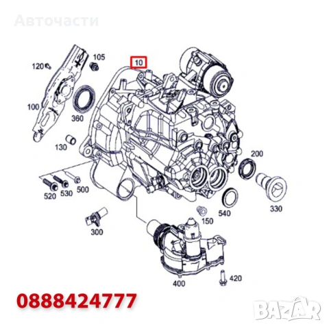 Роботизирана скоростна кутия - Smart Fortwo (451) 1.0 L (2007 г.+) SMART AMT GETRAG, снимка 4 - Части - 37826619