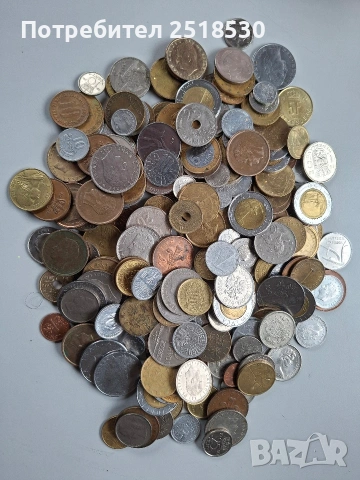 Лот чуждестранни монети 1100 броя, снимка 6 - Нумизматика и бонистика - 54163298