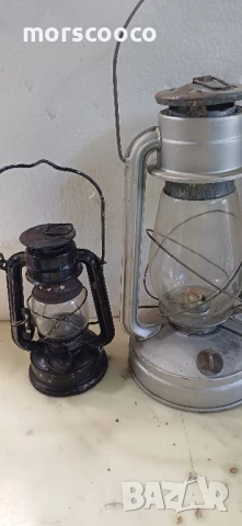 Стари немски газени фенери , снимка 2 - Антикварни и старинни предмети - 50802687