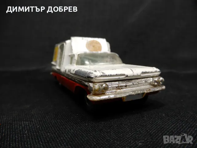 СТАРА РЕТРО МЕТАЛНА КОЛИЧКА CHEVROLET IMPALA CORGI TOYS GT. BRITAIN, снимка 5 - Колекции - 50208806
