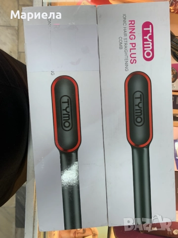 Tymo Ring Plus йонен гребен за изправяне на коса - четка за изправяне на коса