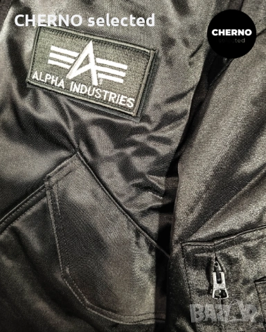 Мъжко бомбър яке ALPHA INDUSTRIES CWU-45 MP-TEX Bomber Jacket – Made in USA -XL•XXL– Ново с етикети, снимка 15 - Якета - 53649480