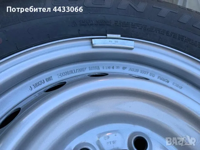 Ford Ranger оригинални джанти с гуми , снимка 2 - Части - 49840496