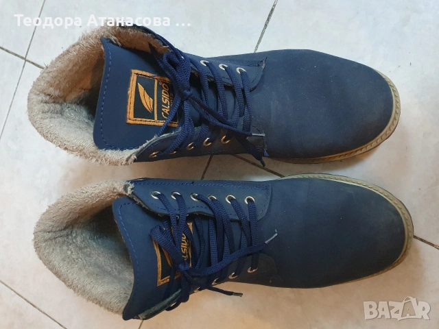  Нови мъжки обувки и боти от естествена кожа, номер 44 и 45., снимка 8 - Спортно елегантни обувки - 36078673