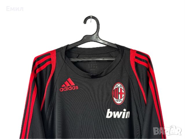 Мъжка блуза Adidas x AC Milan, Размер L, снимка 2 - Блузи - 45439202