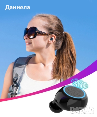 Безжични bluetooth слушалки , снимка 3 - Безжични слушалки - 51828574