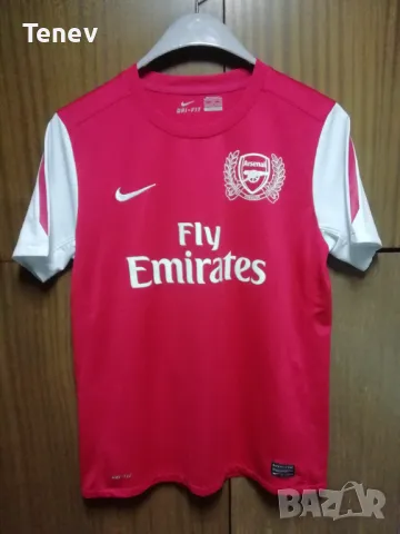 Arsenal van Persie Nike 2011/2012 оригинална юбилейна тениска фланелка Арсенал Ван Перси , снимка 2 - Тениски - 48538558