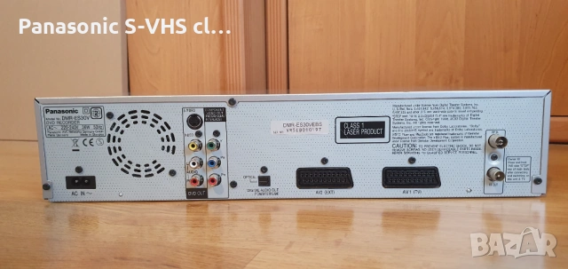 Panasonic DMR-ES30VEBS VHS-DVD recorder, снимка 7 - Плейъри, домашно кино, прожектори - 53655069