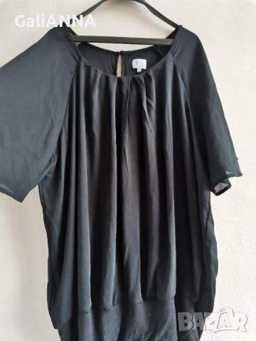 СТРАХОТНА ТУНИКА С ТЮЛ 3XL-4XL, снимка 6 - Туники - 46116088