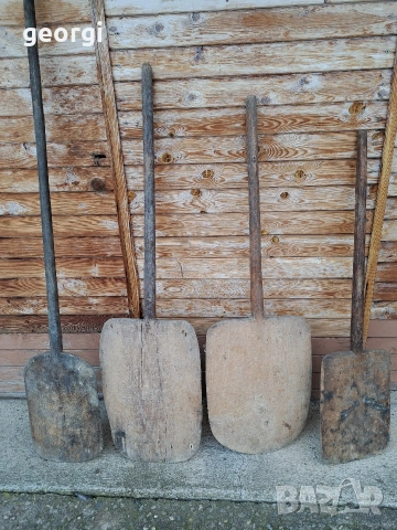 дървена лопата за хляб антика, снимка 5 - Антикварни и старинни предмети - 53137653