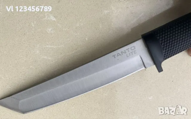 Нож ,татно острие COLD STEEL "TANTO LITE"-150х275, снимка 8 - Ножове - 47653226