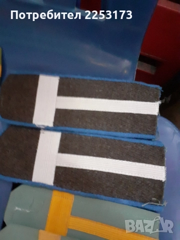 Пагони соц.старши сержанти и офицери, снимка 5 - Други ценни предмети - 39616482