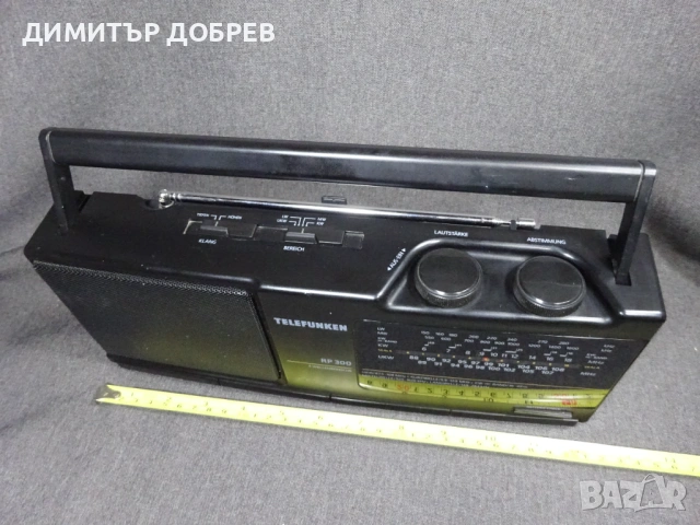 СТАР РЕТРО ТРАНЗИСТОР РАДИО TELEFUNKEN RP 300 AM FM SW LW GERMANY, снимка 7 - Радиокасетофони, транзистори - 54039428