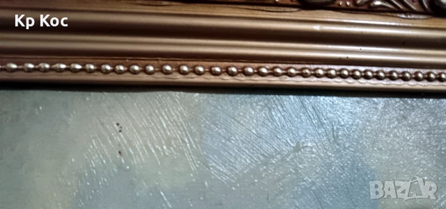 картина с коне, рамкирана, снимка 4 - Картини - 50990839