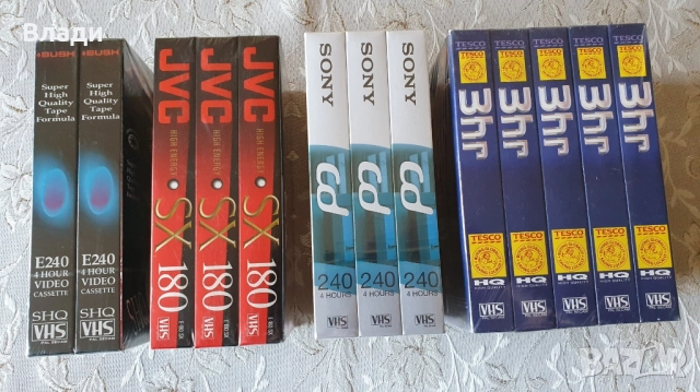 Нови видеокасети TDK, JVC, BASF, Sony, Memorex, Konica, Fuji, снимка 12 - Други жанрове - 44908708