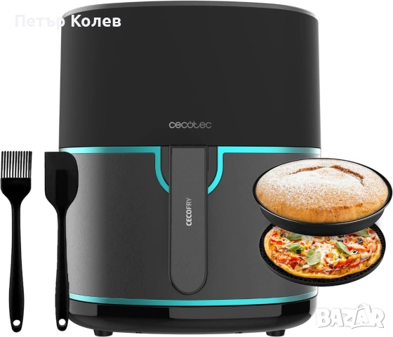 Фритюрник с горещ въздух Cecotec Cecofry Fantastik 6500, снимка 2 - Фритюрници - 52358259