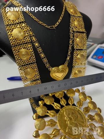Златно колие 14 карата, снимка 18 - Колиета, медальони, синджири - 52926913