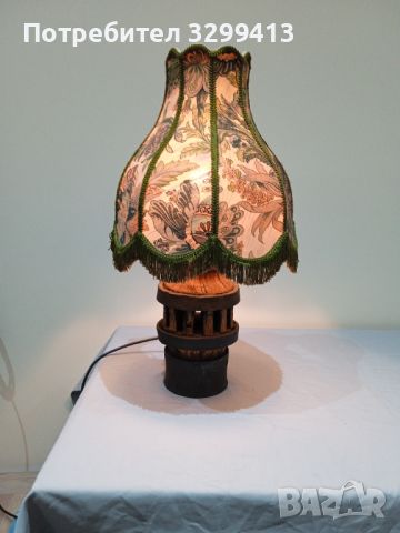 Красива нощна лампа , снимка 1 - Антикварни и старинни предмети - 45913598