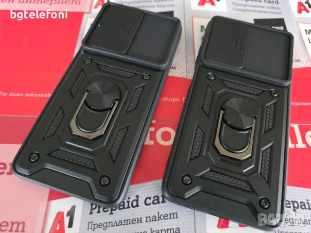 Motorola Moto G05/E15 , Moto G15 удароустойчиви гърбове с ринг и защита на камерите, снимка 6 - Калъфи, кейсове - 50716353