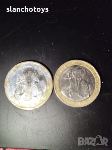 Дефектна монета от 1 лев