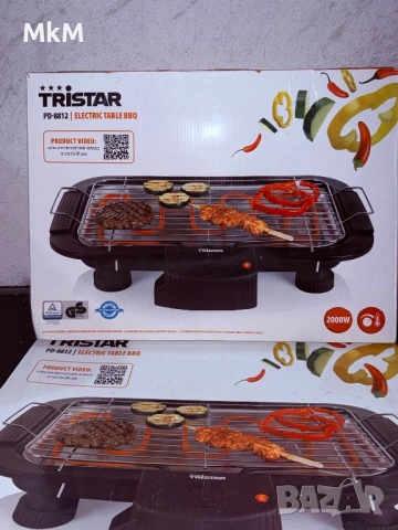 Електрическо барбекю - бездимна скара Tristar