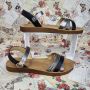 Дамски летни сандали в черно , снимка 1 - Сандали - 45777448