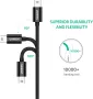 UGREEN USB C към Mini USB кабел, за цифров фотоапарат, MP3 плейър, GPS и др. 100 см, снимка 6