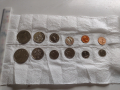 Лот монети 12 броя Канадски долари, центове непипани мат гланц перфектно състояние 42641, снимка 1 - Нумизматика и бонистика - 45021269