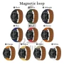 Силиконови каишки с магнит за Galaxy Watch/Huawei/Garmin/Amazfit, снимка 2