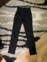 Черен дамски панталон с висока талия С , снимка 1 - Панталони - 45944119