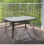 Метална маса за градина, тераса, 150x90x70 см, снимка 1