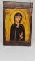 Ръчно изработена икона на Света Богородица на Мълчанието – православна икона 10x15 см, снимка 2