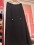 Дълга черна пола с колан с орнамент , снимка 6