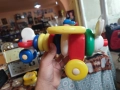 Стара българска играчка Самолет , снимка 1
