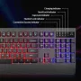 Нова Ергономична безжична клавиатура с RGB подсветка и презареждаема батерия, снимка 6