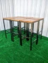 столове с дърво и желязо по поръчка , снимка 3