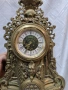 Масивен немски брoнзов  настолен часовник Рококо стил (West Germany), снимка 11