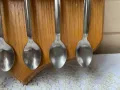 Красиви лъжички за чай/кафе с дървена стойка за стена от Англия, снимка 11
